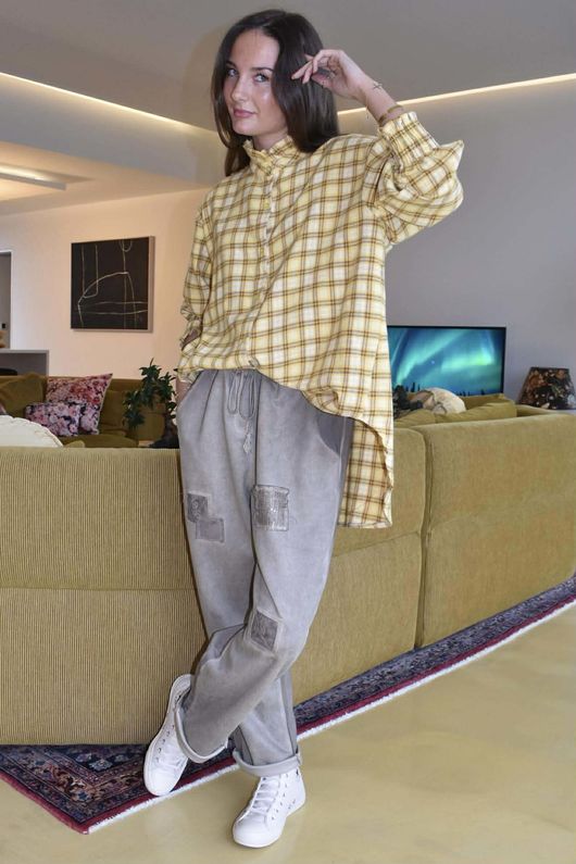 Anine Soft Touch Patch Jogger Washed Mocha  /16=