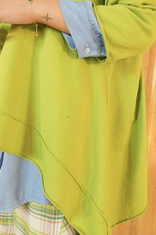 Apres Dip Side Top Olive Zing /8=