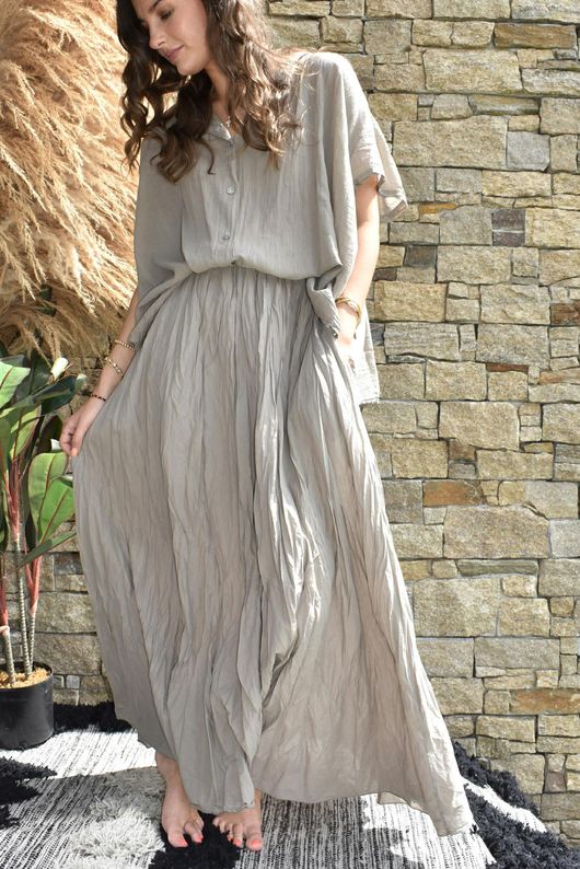 Asher Cap Sleeve Blouse Earth