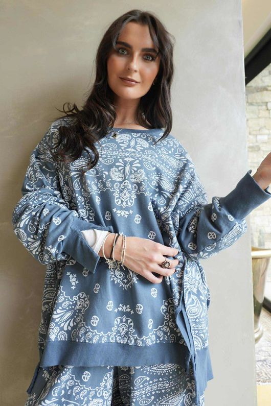 Bandana B Chill Sweatshirt Denim