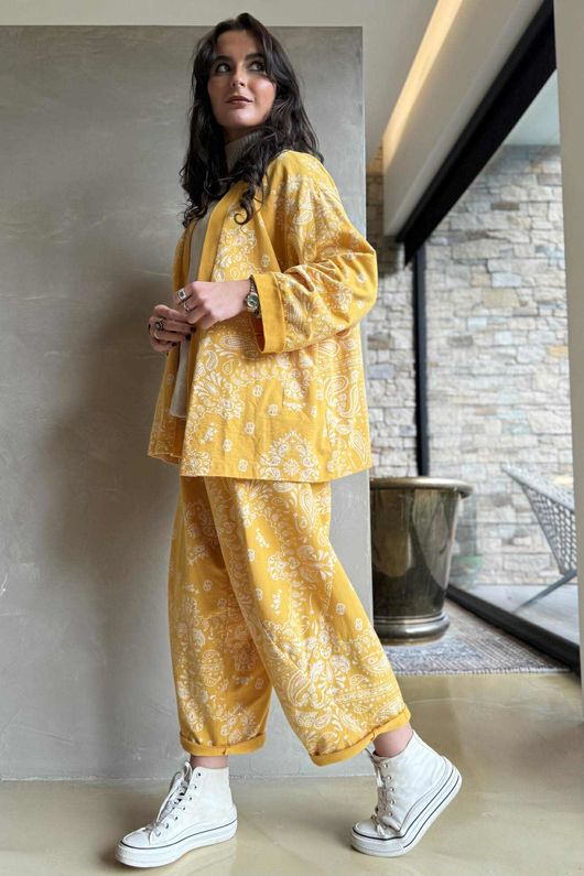 Bandana B Classic Sweatshirt Barrel Pant Lemonade