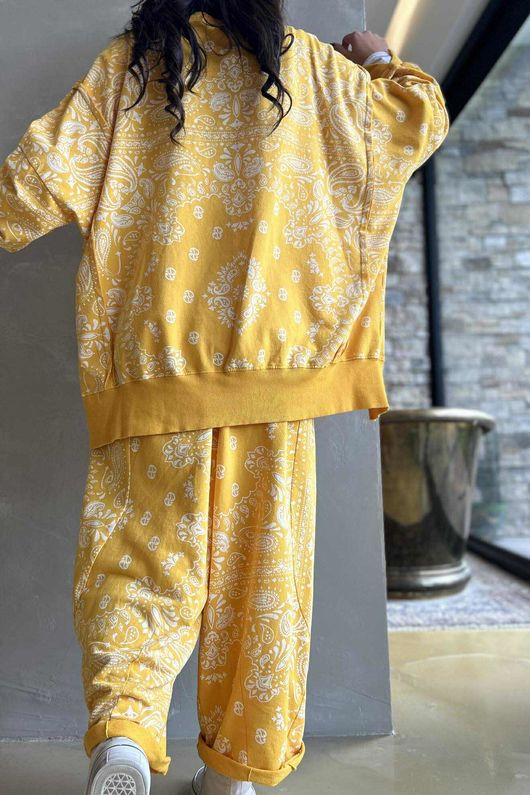 Bandana B Classic Sweatshirt Barrel Pant Lemonade