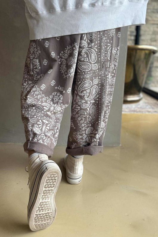 Bandana B Classic Sweatshirt Barrel Pant Mocha