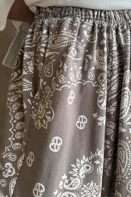 Bandana B Classic Sweatshirt Barrel Pant Mocha