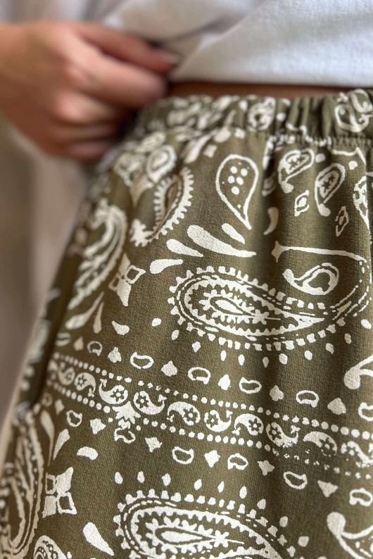 Bandana B Classic Sweatshirt Barrel Pant Olive