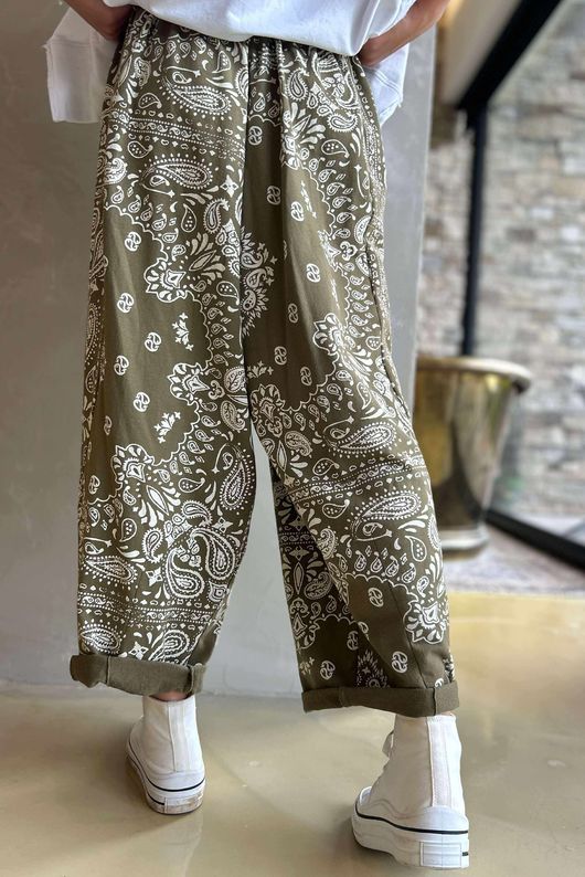 Bandana B Classic Sweatshirt Barrel Pant Olive