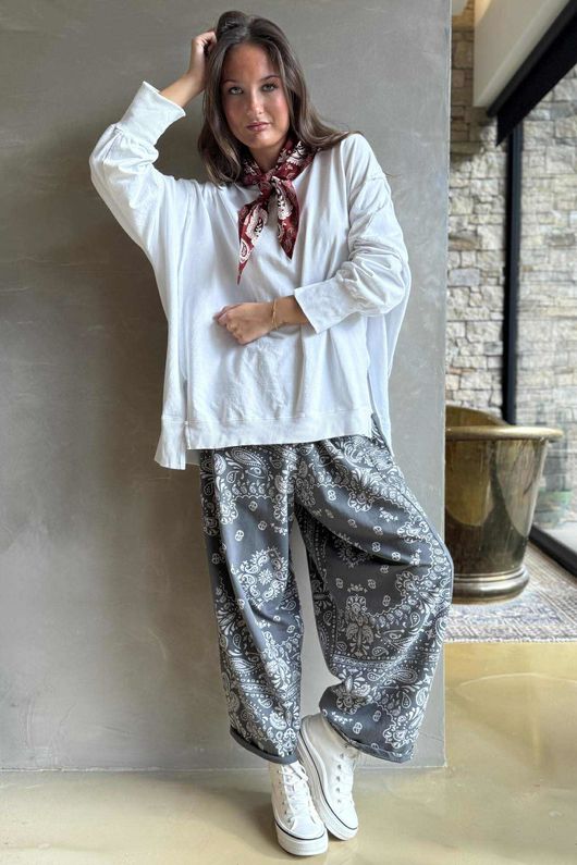 Bandana B Classic Sweatshirt Barrel Pant Storm -