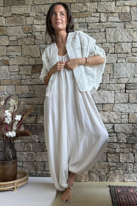 Basso Balloon Jumpsuit Calico