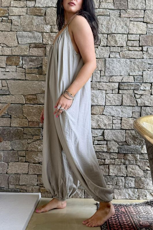 Basso Balloon Jumpsuit Earth