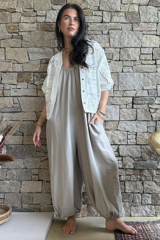 Basso Balloon Jumpsuit Earth
