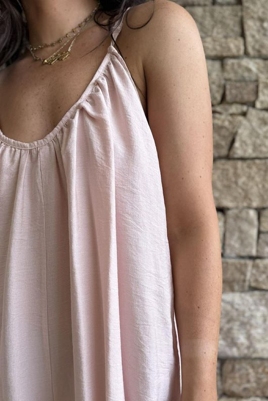 Basso Balloon Jumpsuit Seashell