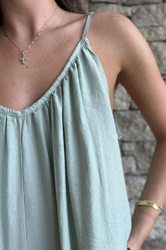 Basso Balloon Jumpsuit Soft Sage