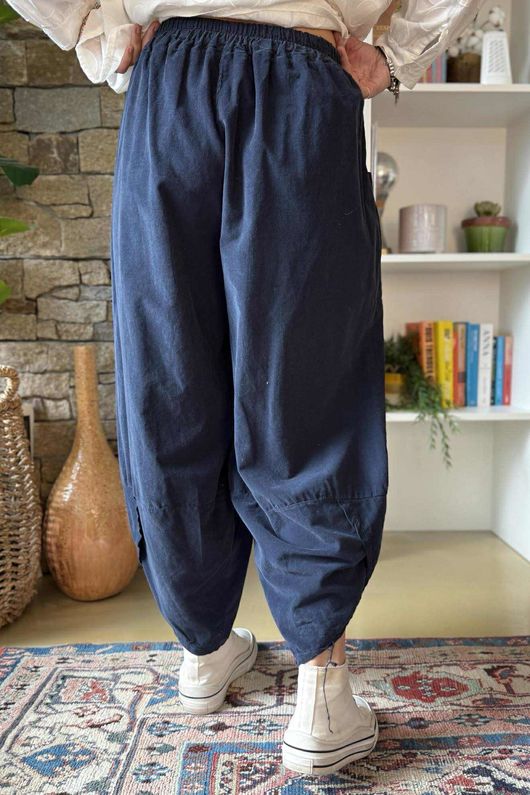  Bateau Needlecord Shelby Cocoon Pant Navy