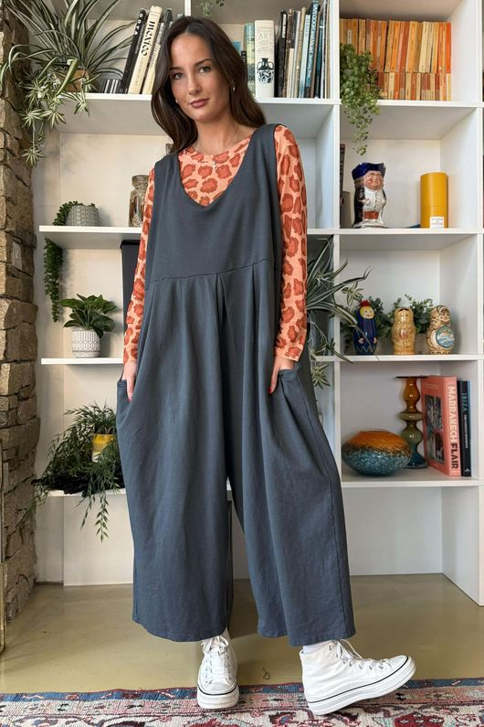 Bobby Mesh Layering Top Leopard Rust 