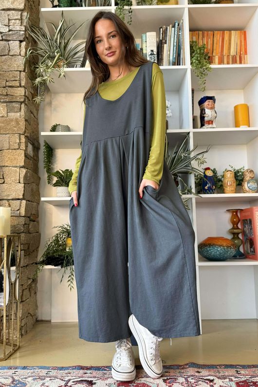 Bobby Mesh Layering Top Plain Olive 