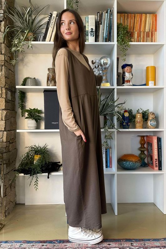 Bobby Mesh Layering Top Plain Nude