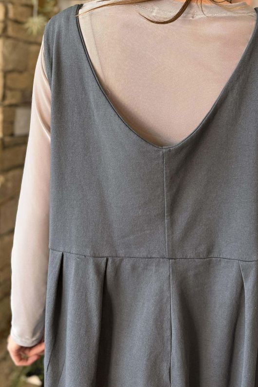 Bobby Mesh Layering Top Plain Smoke