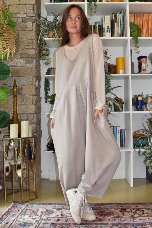 Bobby Mesh Layering Top Plain Stone 