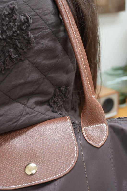 Bon Voyage Fold Travel Tote Bag Chocolate