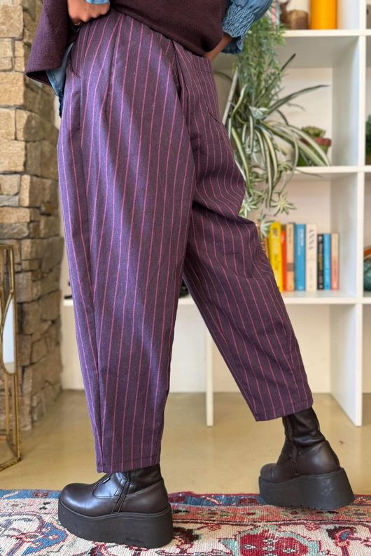 Burlington Stretch Carrot Leg Trouser Fig