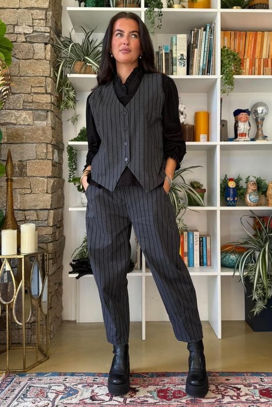 Burlington Stretch Waistcoat Slate
