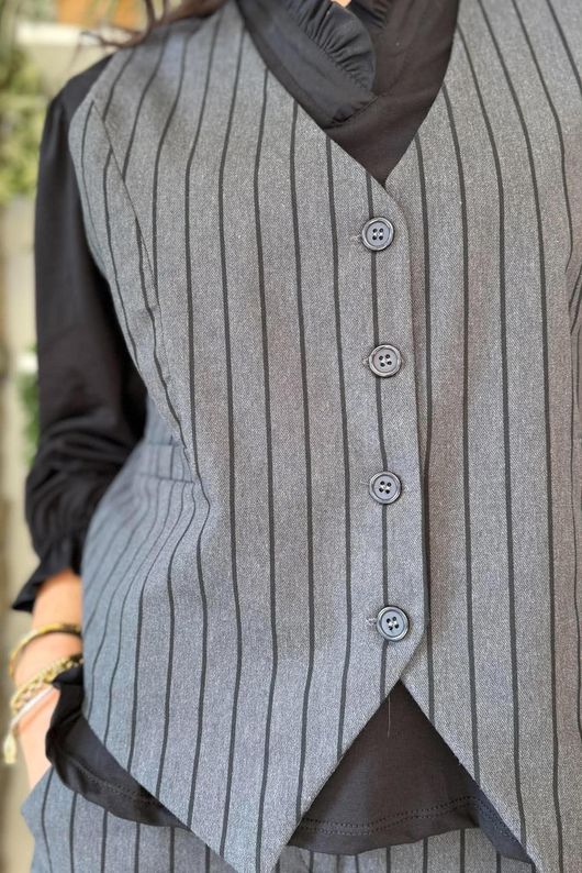 Burlington Stretch Waistcoat Slate