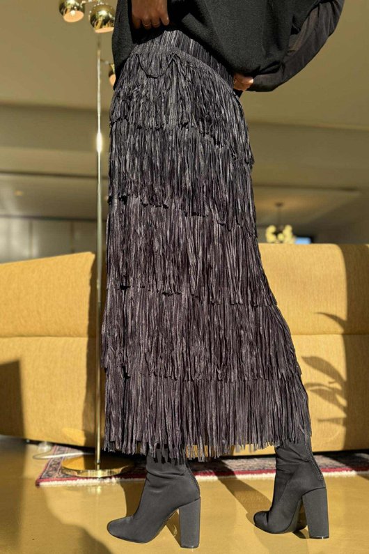 Cha Cha Tube Skirt Black