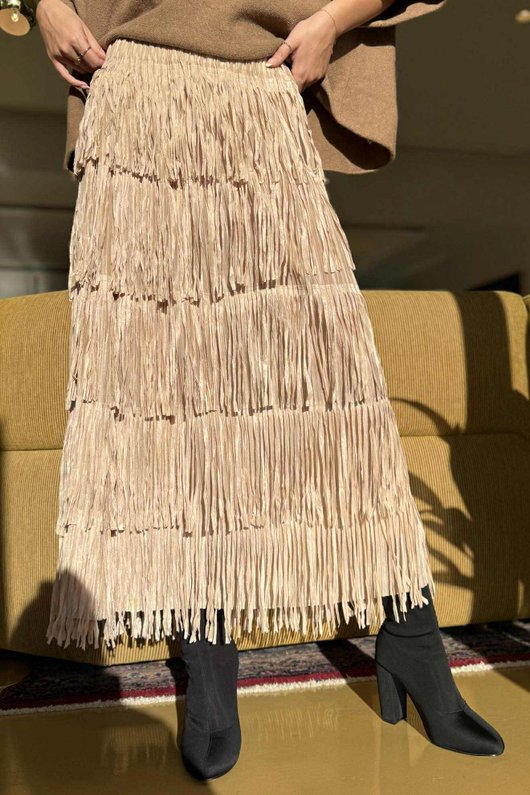 Cha Cha Tube Skirt Stone