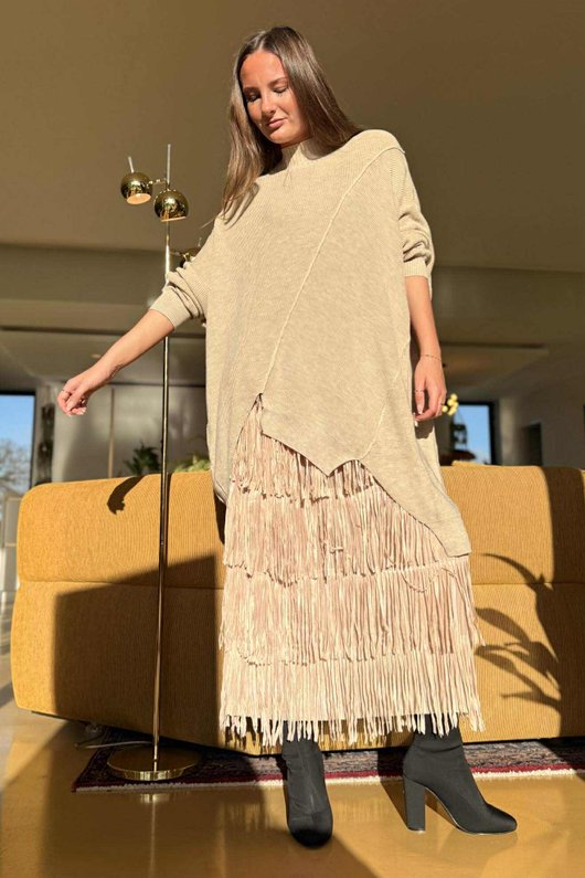 Cha Cha Tube Skirt Stone