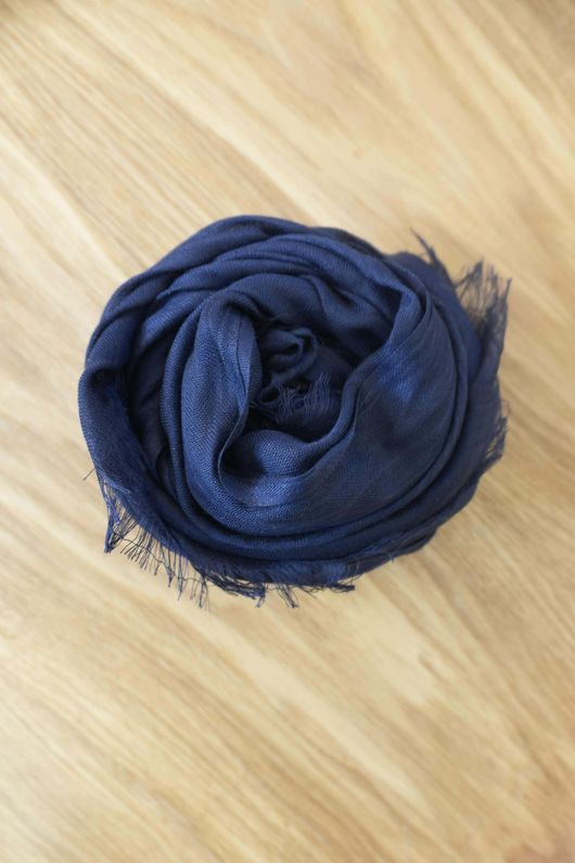  Classic Portobello Scarf Navy /20=