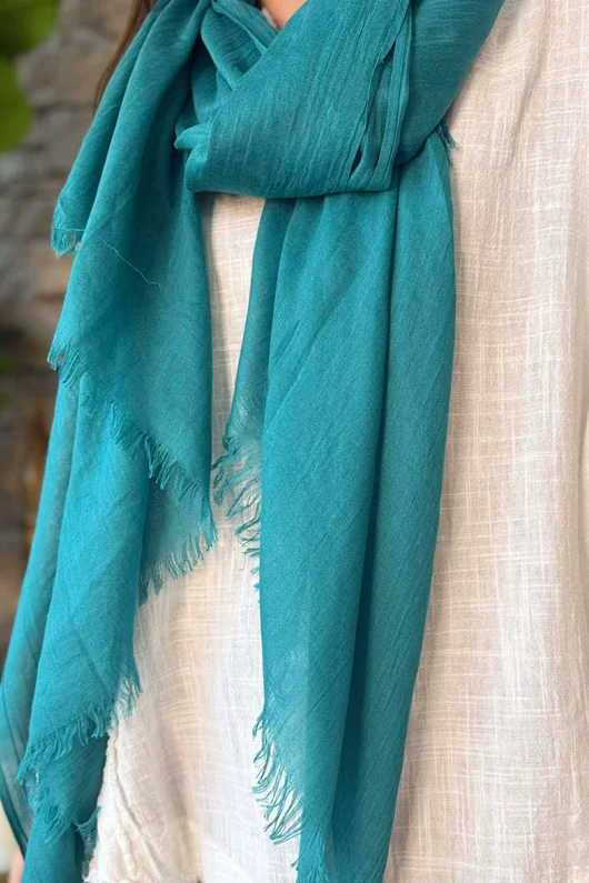Classic Portobello Scarf Persian Green **