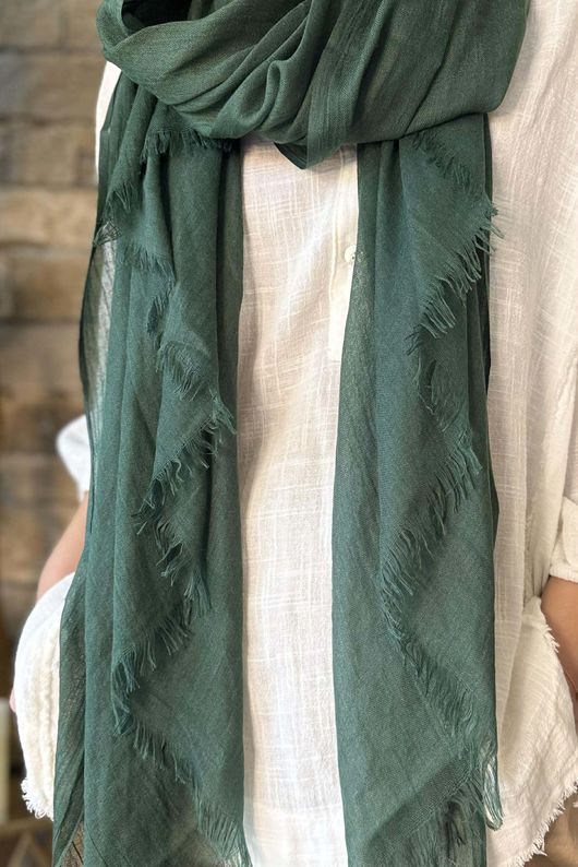 Classic Portobello Scarf Racing Green /20