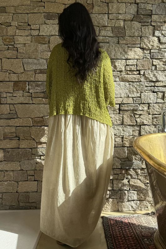  Cloud Loose Box Knit Olive /11=