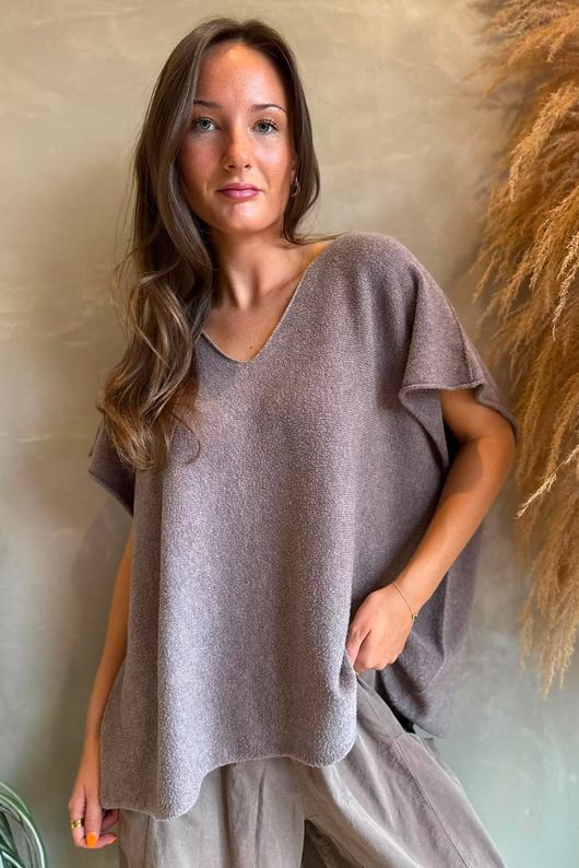 Conrad Cap Sleeve Tank Earth