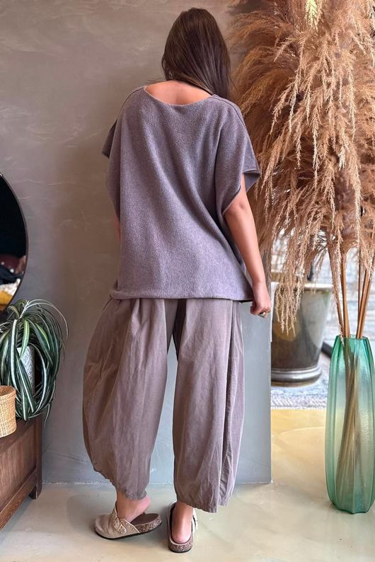 Conrad Cap Sleeve Tank Earth