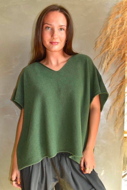 Conrad Cap Sleeve Tank Heritage Green