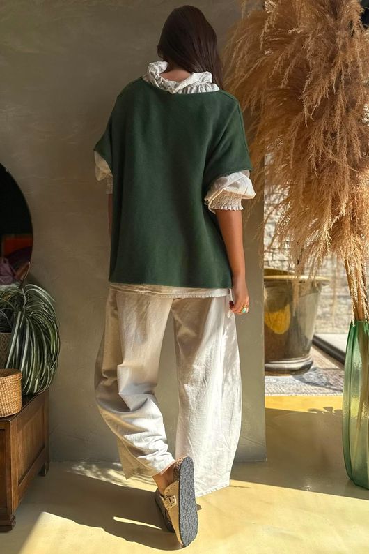 Conrad Cap Sleeve Tank Heritage Green