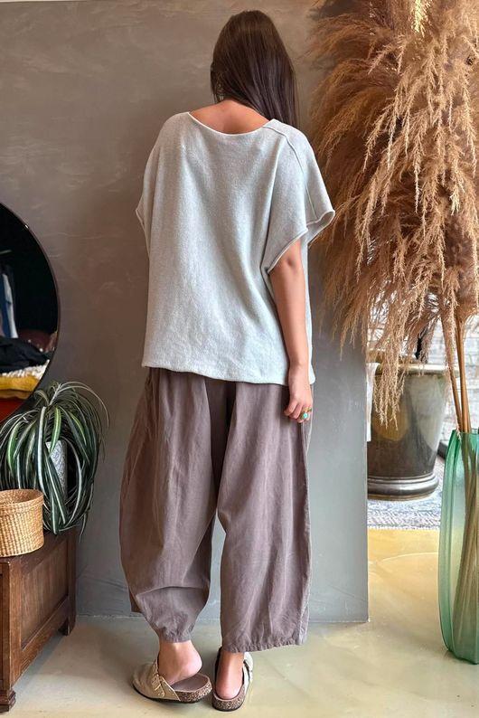 Conrad Cap Sleeve Tank Oat