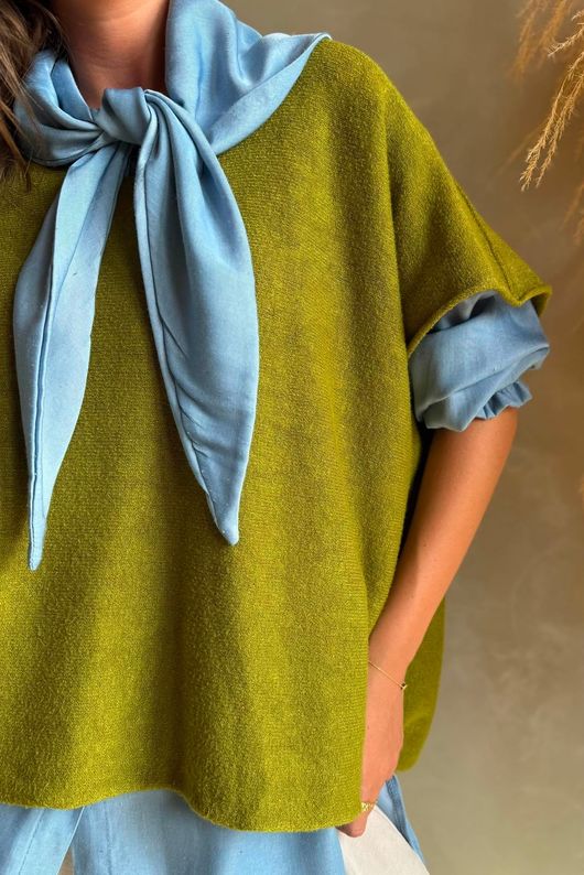 Conrad Cap Sleeve Tank Olive