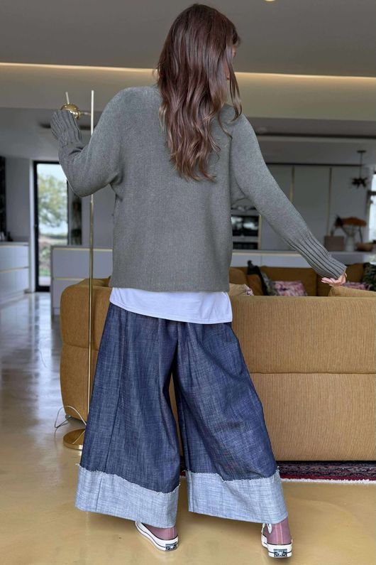 Conrad Classic Turtle Neck Knit Khaki /15=