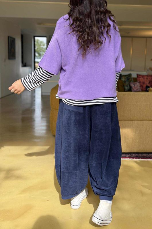Conrad Layer Knit Amethyst