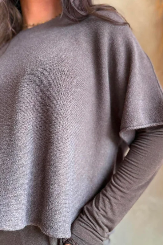 Conrad Layer Knit Fossil Earth