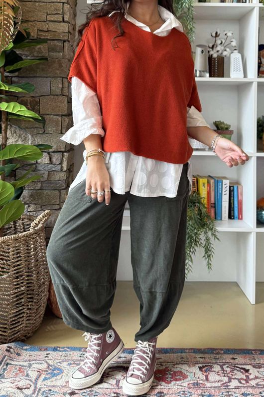 Conrad Layer Knit Ginger