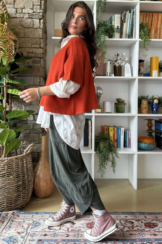 Conrad Layer Knit Ginger