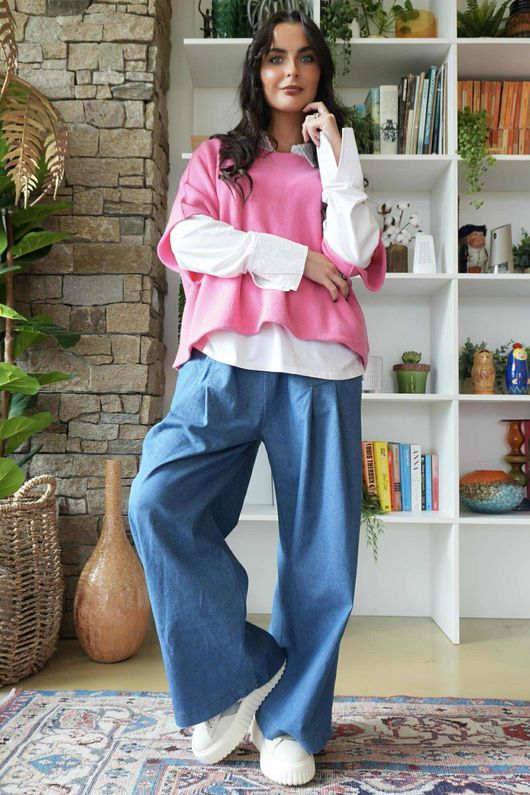 Conrad Layer Knit Peony /2=