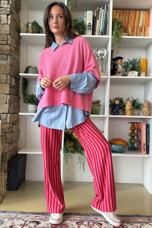 Conrad Layer Knit Peony 