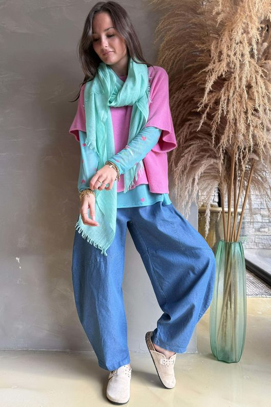 Conrad Layer Knit Peony 