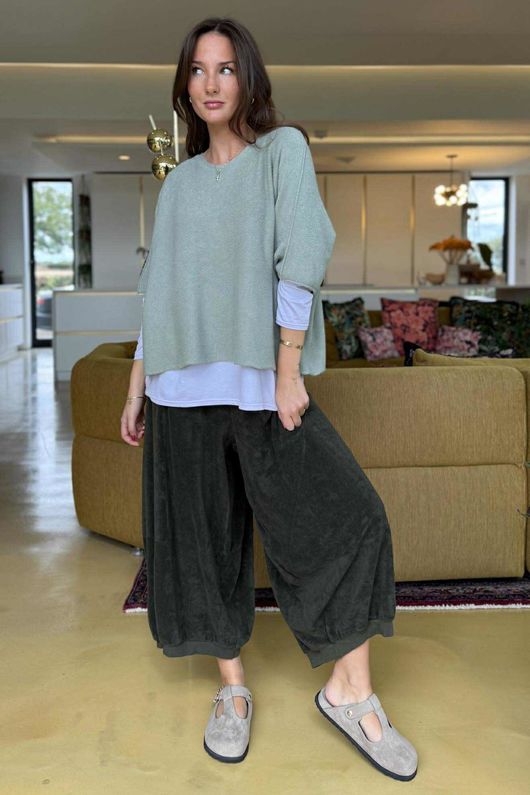 Conrad Layer Knit Soft Sage