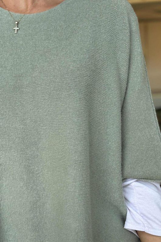 Conrad Layer Knit Soft Sage