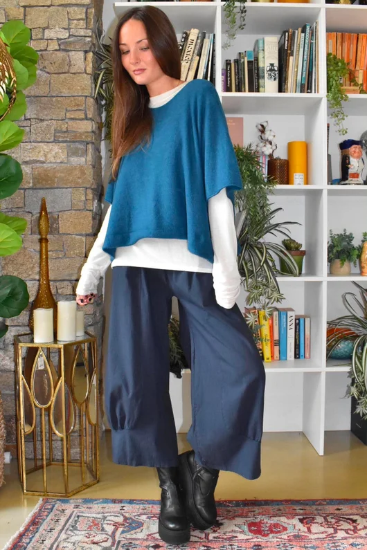 Conrad Layer Knit Teal